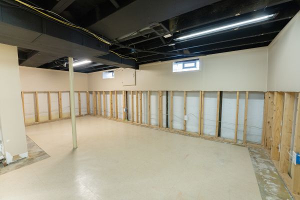 Basement Flood Restoration in Glenview